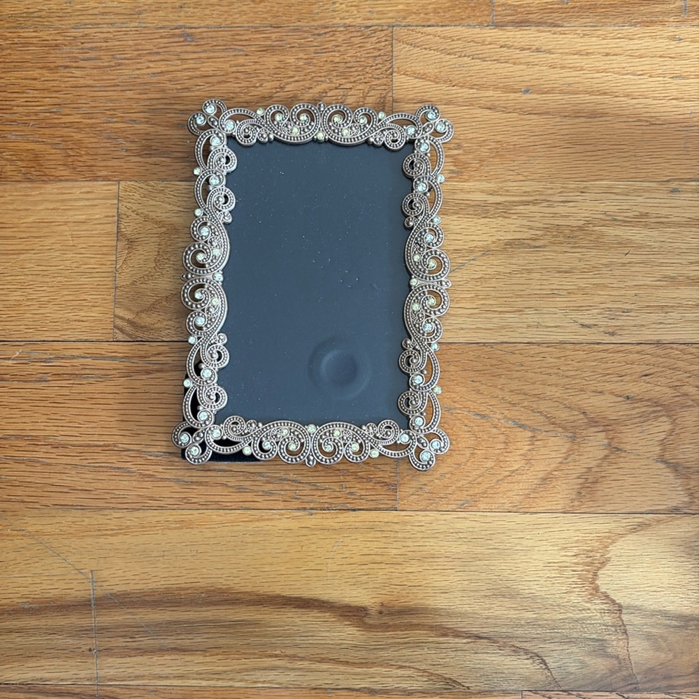 Bronze crystal 4x6 picture frame